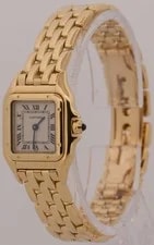 Cartier Panthere 22mm Ivory 18K Yellow Gold Quartz 8057917 W25022B9 3