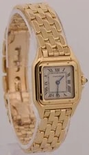 Cartier Panthere 22mm Ivory 18K Yellow Gold Quartz 8057917 W25022B9 4