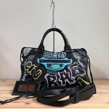 Balenciaga — Balenciaga Graffiti the City 2way #YB — Handbag — resale