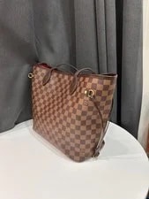 Auth Louis Vuitton Neverfull Dark 4