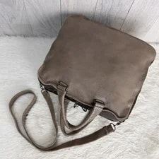 Bottega Veneta 2-Way Greige A4 Authentic From Japan 4