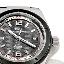 IWC Ingenieur Automatic IW323401 Black Date See-through Back Watches 4