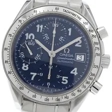 Omega Speedmaster 3513.82 Automatic 38mm Blue Chronograph 2