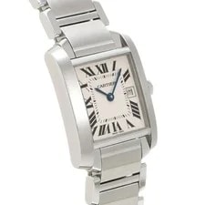 Cartier Tank W51011Q3 ( 2465) 30.4mm Stainless Steel Silver #WW3706 3