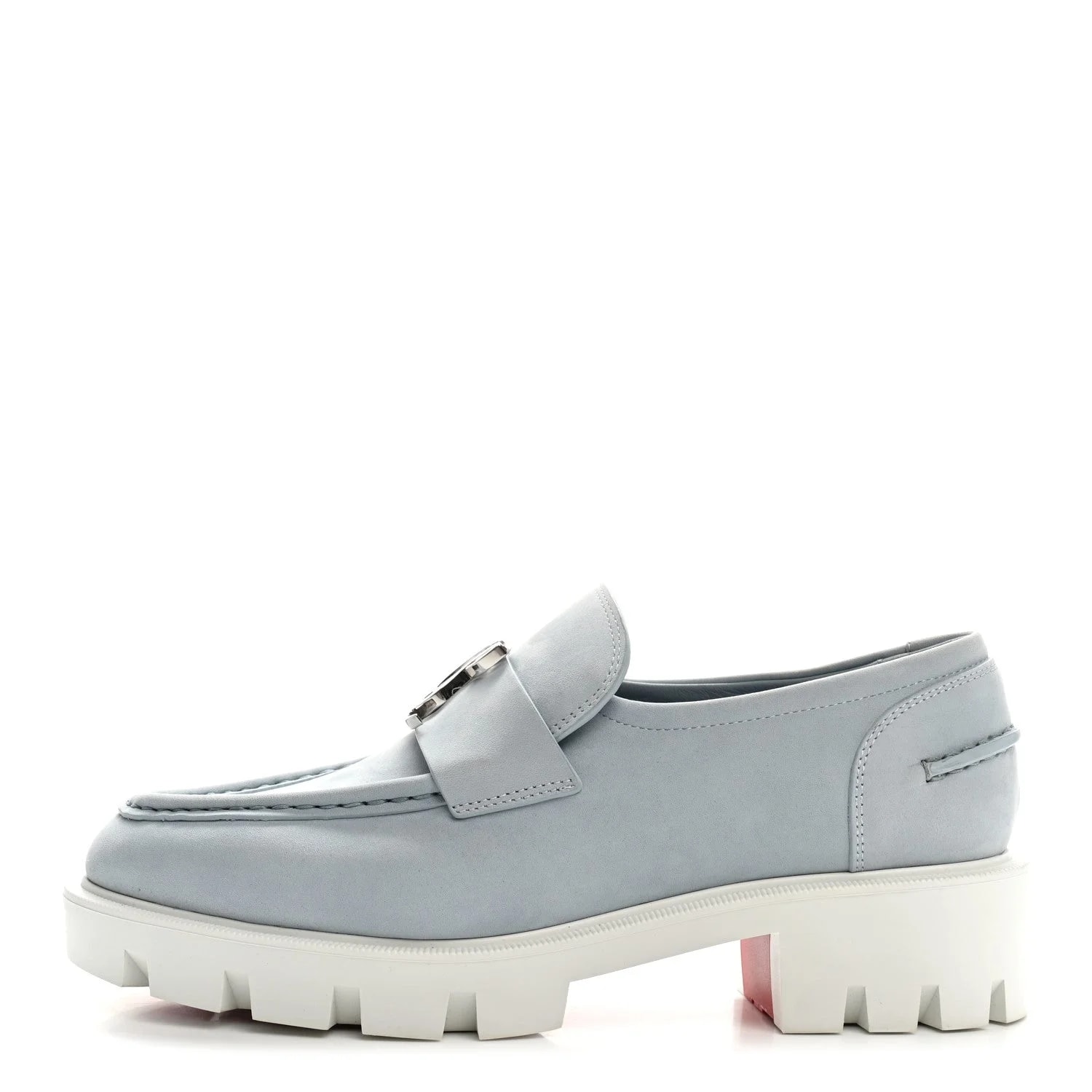 Christian Louboutin — CL Moc Lug 37.5 Mineral — Designer Shoe — resale