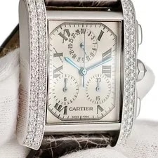 Cartier Tank Française XL Chronograph WE1004S4 TO261223 4