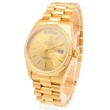 Rolex Day Date Watches 18038 K18 Yellow Gold 98-number 3