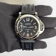 Panerai Luminor Marina Base Logo 44mm Black Dial Ref# PAM00005 2
