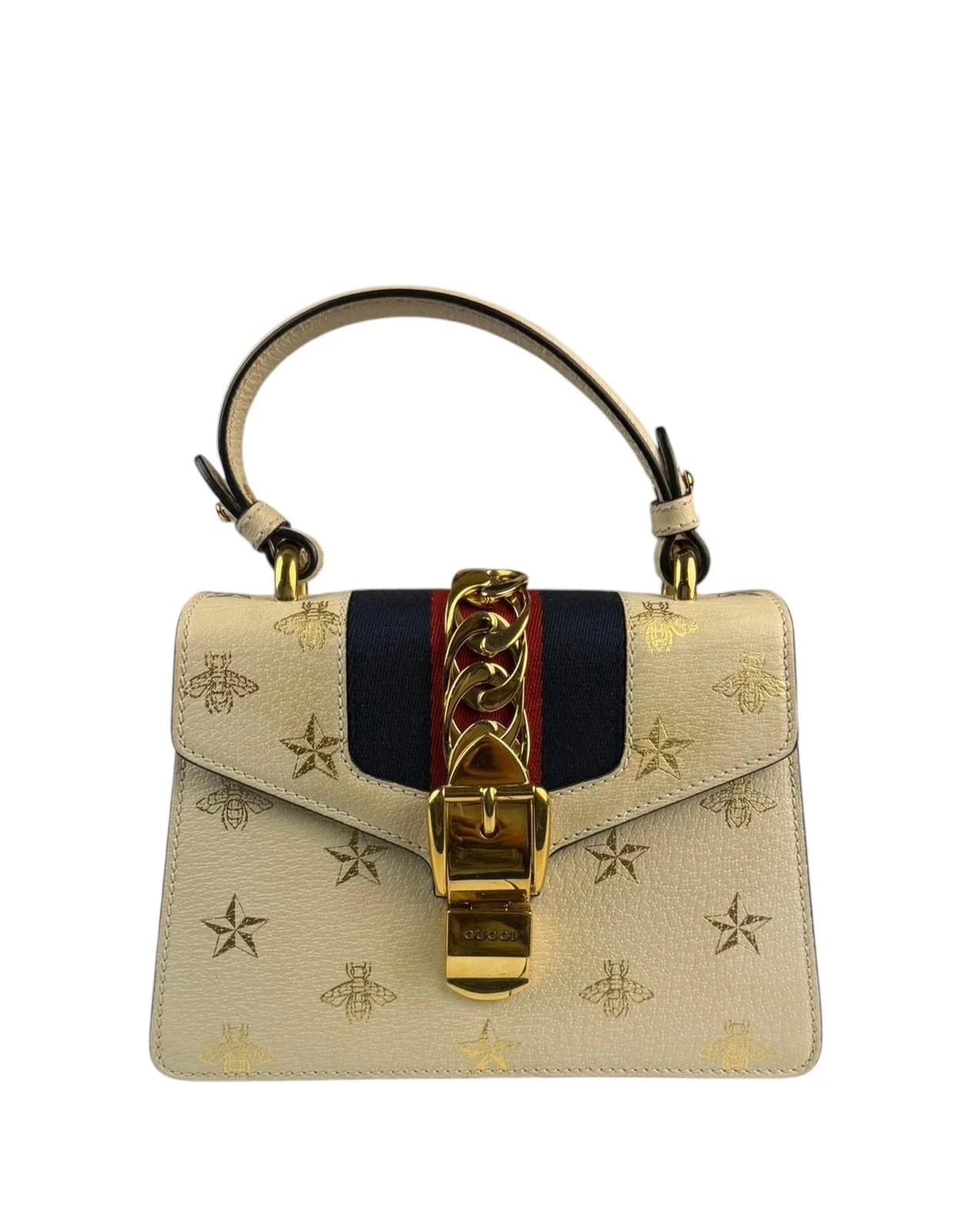 Gucci — Gucci Sylvie Bee Star Mini 2-Way — Handbag — resale