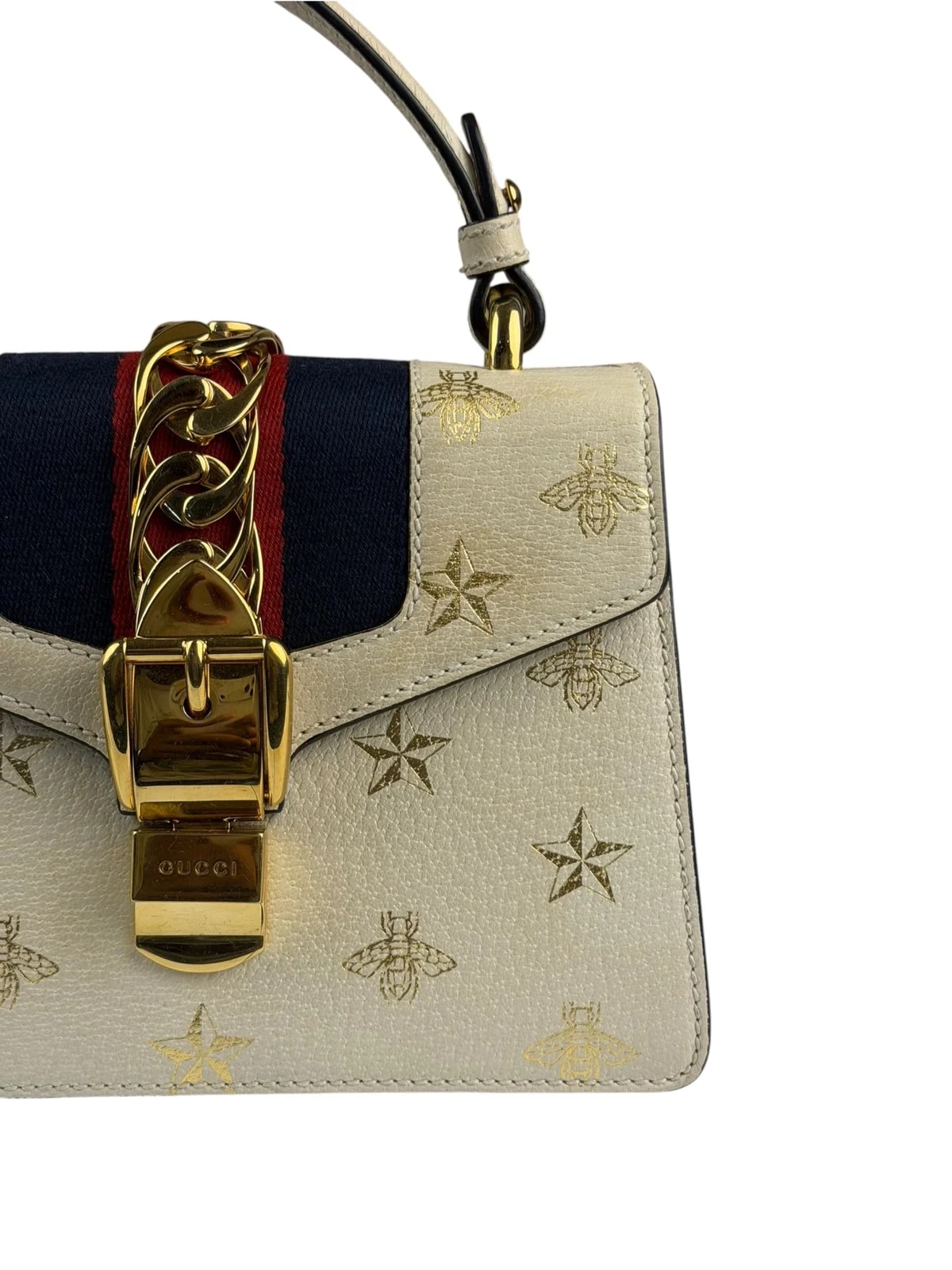 Gucci Sylvie Bee Star Mini 2-Way 3