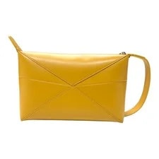 Loewe Puzzle Fold Wash C510WBPX01 Sunflower Shiny Calf Other #2821 2