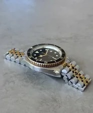 Pre-TAG Heuer 1000 Professional 980.021 Jumbo Monnin Two Tone Gold Diver 3