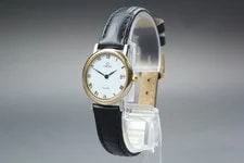 1991 Near Omega de Ville 24mm 596.2379 Quartz White Roman 4