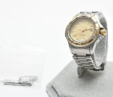 Tag Heuer — Tag Heuer 995.408K Professional Gold Plated Quartz — Watch — resale