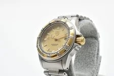 Tag Heuer 995.408K Professional Gold Plated Quartz 3