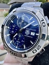 TAG Heuer — TAG Heuer Aquaracer 43mm Blue Date Dial Automatic Swiss CAP2112 — Watch — resale