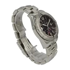 Overhauled Breitling A32350 Black Automatic Colt GMT Self Winding 4