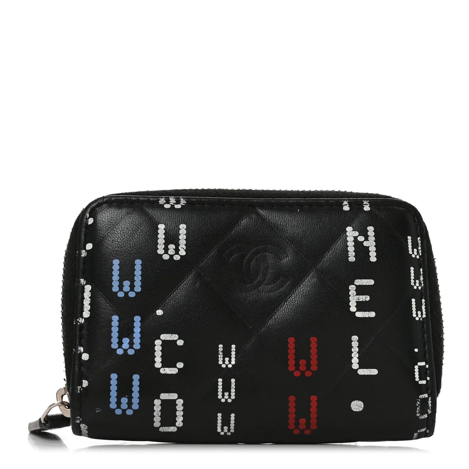 Chanel — Data Center Zip Around Coin Purse Wallet — Accessory — resale