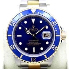Rolex 16613LB Submariner 18K/SS With Blue Dial 3
