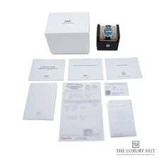 IWC Pilot’s Chronograph IW388103 - 2021, Full Set Stainless Steel 41mm Green ... 3