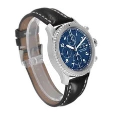 Breitling Navitimer Blue Dial Chronograph Steel A13314 3
