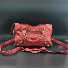 Balenciaga — Balenciaga Classic Mini City Edge Aged X259 26.03.29 — Handbag — resale