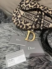 Dior Saddle - Limited Edition Leopard Mizza | Medium 3