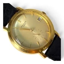1984 Patek Philippe Calatrava 35mm 18K Yellow Gold 3445 4