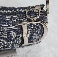 Christian Dior Dark Saddle Pochette 4