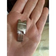 Authentic TAG Heuer Steel 12mm Deployant Folding Buckle Clasp 3