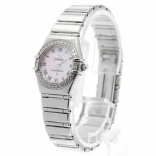 Omega Constellation 1466.83 Diamond Bezel Quartz From Japan 2