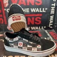 Vans 7.5/ 9 Old Skool Love Letters /True --- VN0A5JMIB0A 3