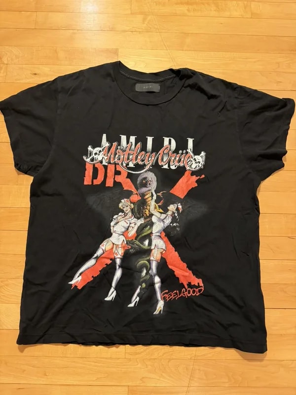 Amiri — Amiri X Motley Crue T-Shirt — streetwear — resale