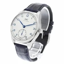 IWC Schaffhausen Portuguese Automatic 40 IW358304 40mm Box Papers Silver 3