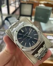 Audemars Piguet Royal Oak 41mm Blue Dial 15400ST.OO.1220ST.03 Box & Papers 3