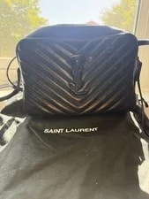 Saint Laurent — Saint Laurent Lou Chevron Crossbody — Handbag — resale