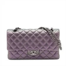 Chanel — Chanel Matelasse Single Flap Double Chain Metal Fi — Handbag — deal