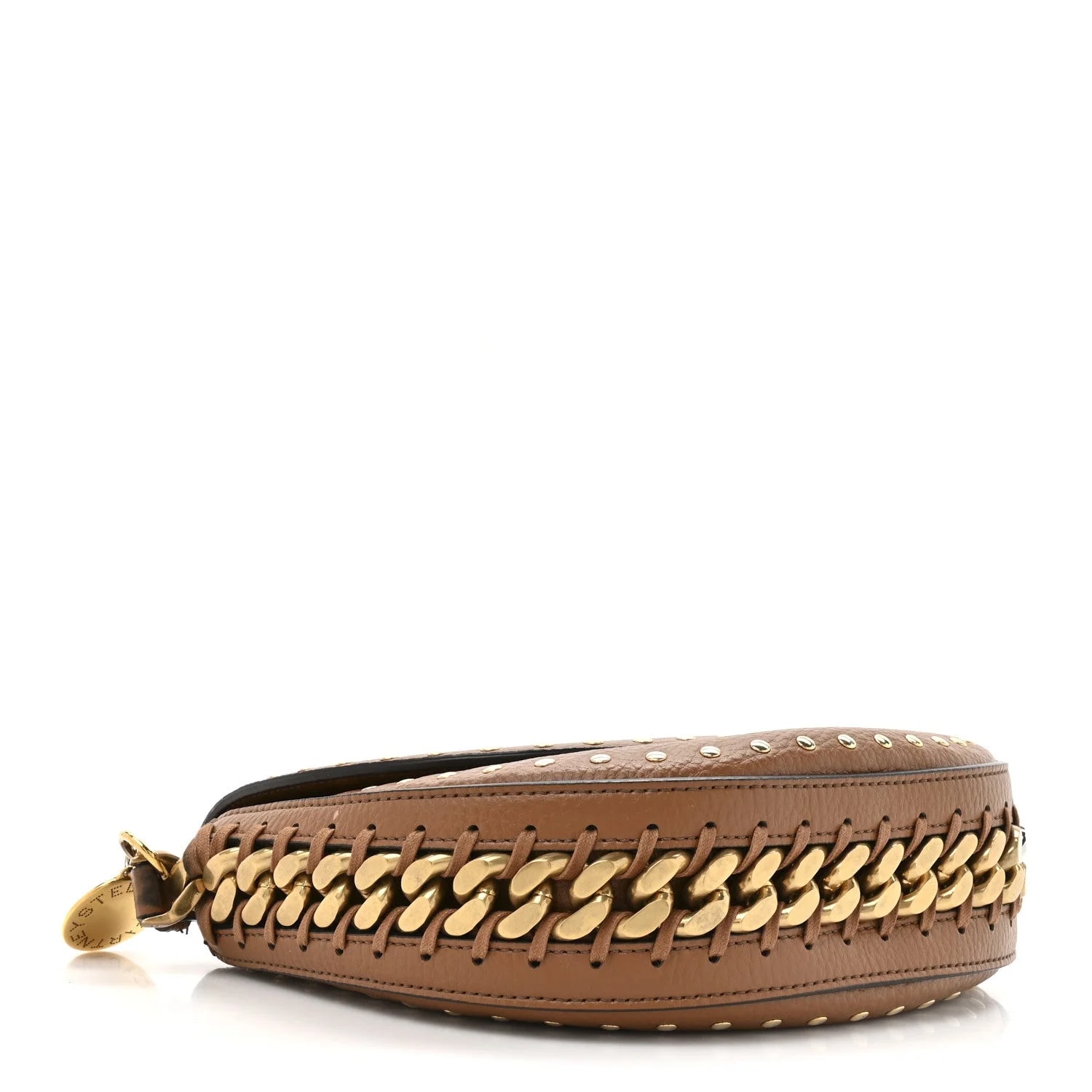 Eco Grainy Alter Mat Studded Frayme Flap Pecan 3