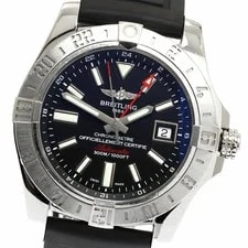 Breitling Avenger II GMT A32390 Automatic 43mm Papers Black 2