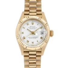 Rolex — Rolex Datejust 69178 White Rome 85 Number Second Hand — Watch — resale