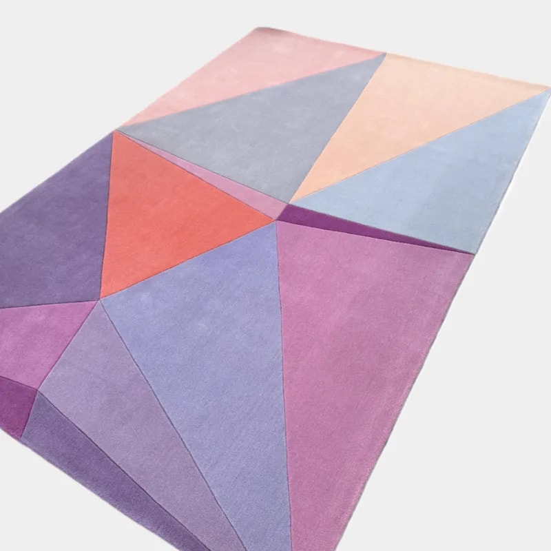 Paul Smith — Paul Smith Geometric Shape Split Rug Pastels — decorative_object — resale