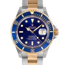 Rolex Submarina Date 16613 W Violet Stainless Steel/YG With Box 2