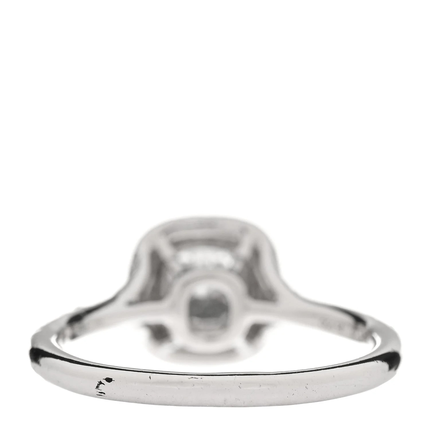 .41ct Soleste Cushion Cut Double Halo Engagement 50 5.25 4