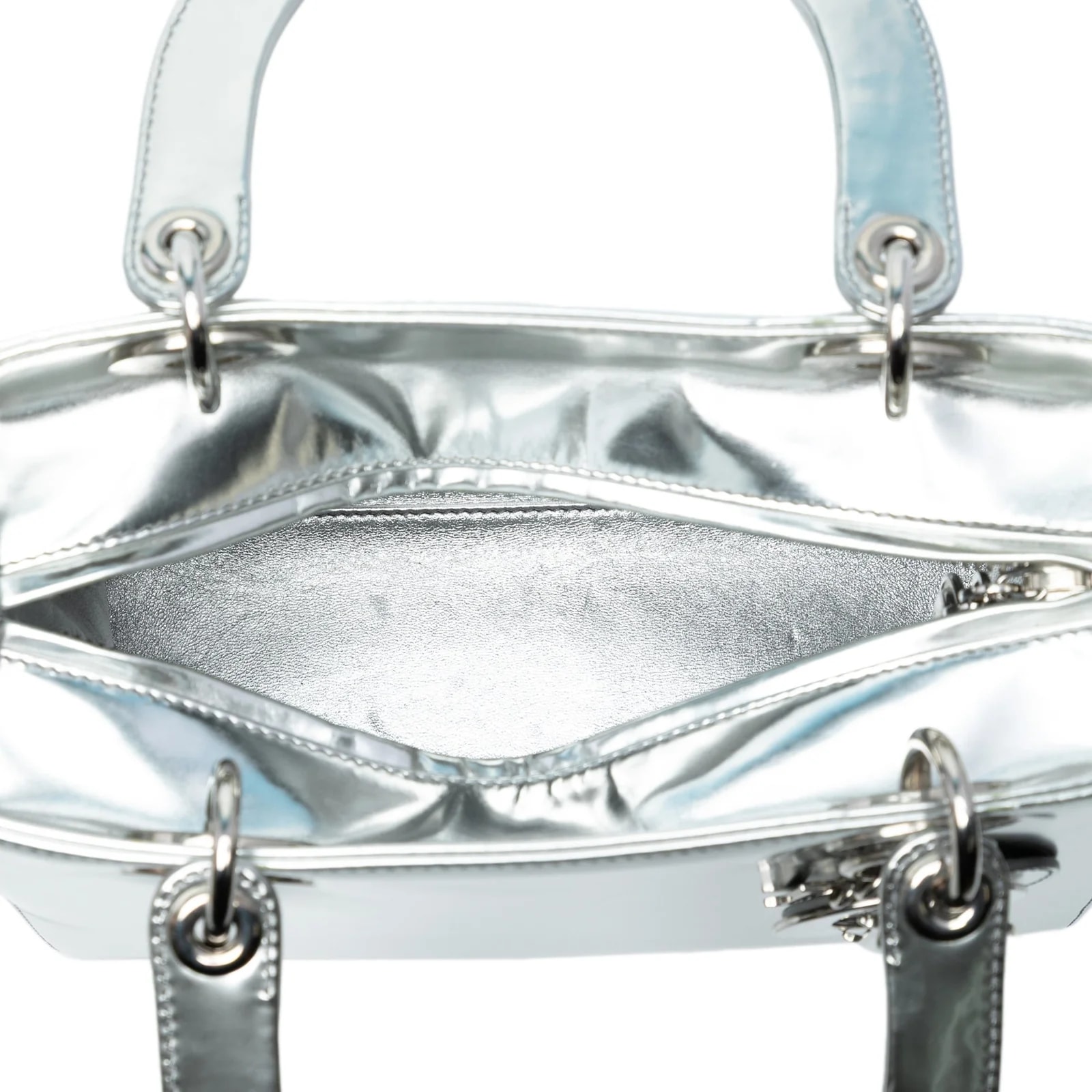 Medium Metallic Lady Dior 4