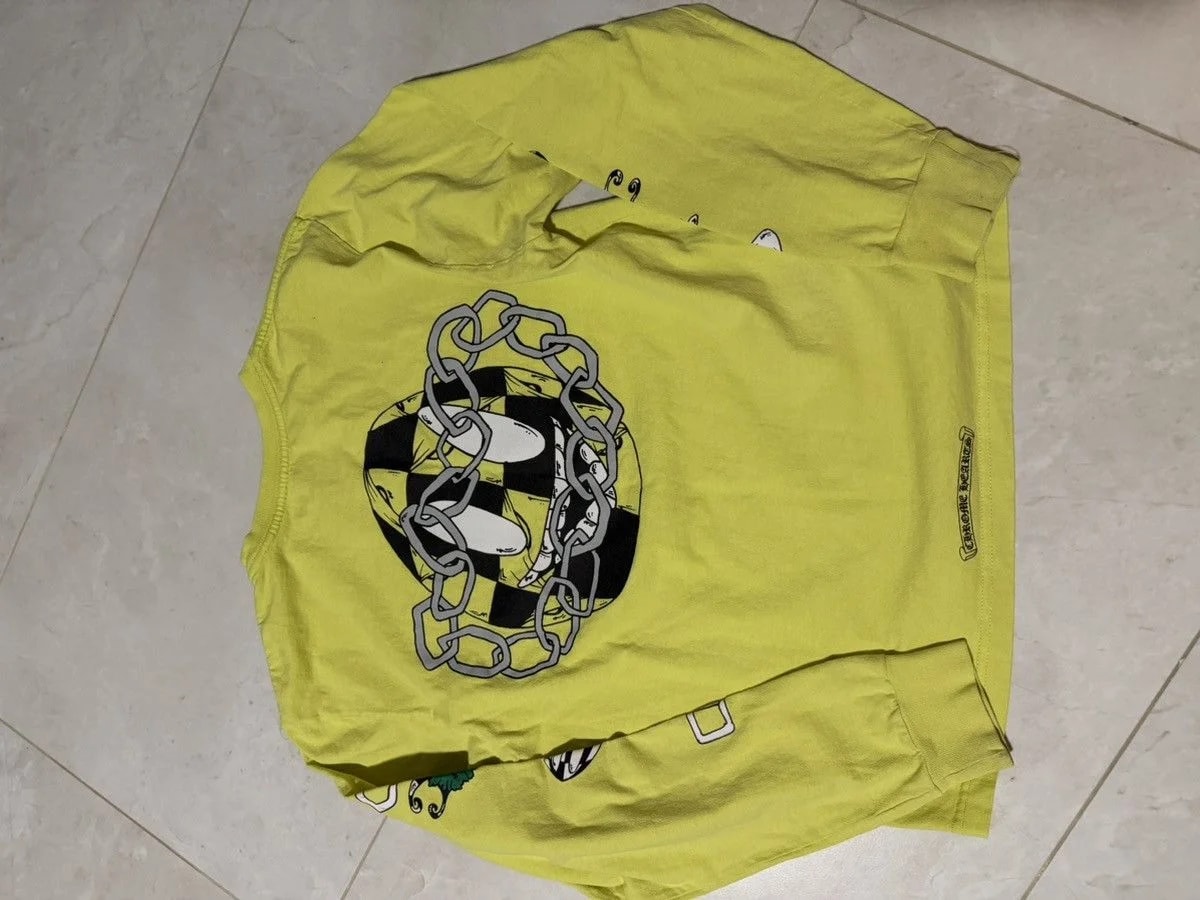 Chrome Hearts — Hearts Matty Boy Long Sleeve Shirt — streetwear — resale