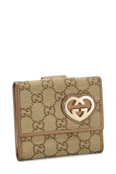 Original GG Lurex Lovely Heart Continental Wallet 2