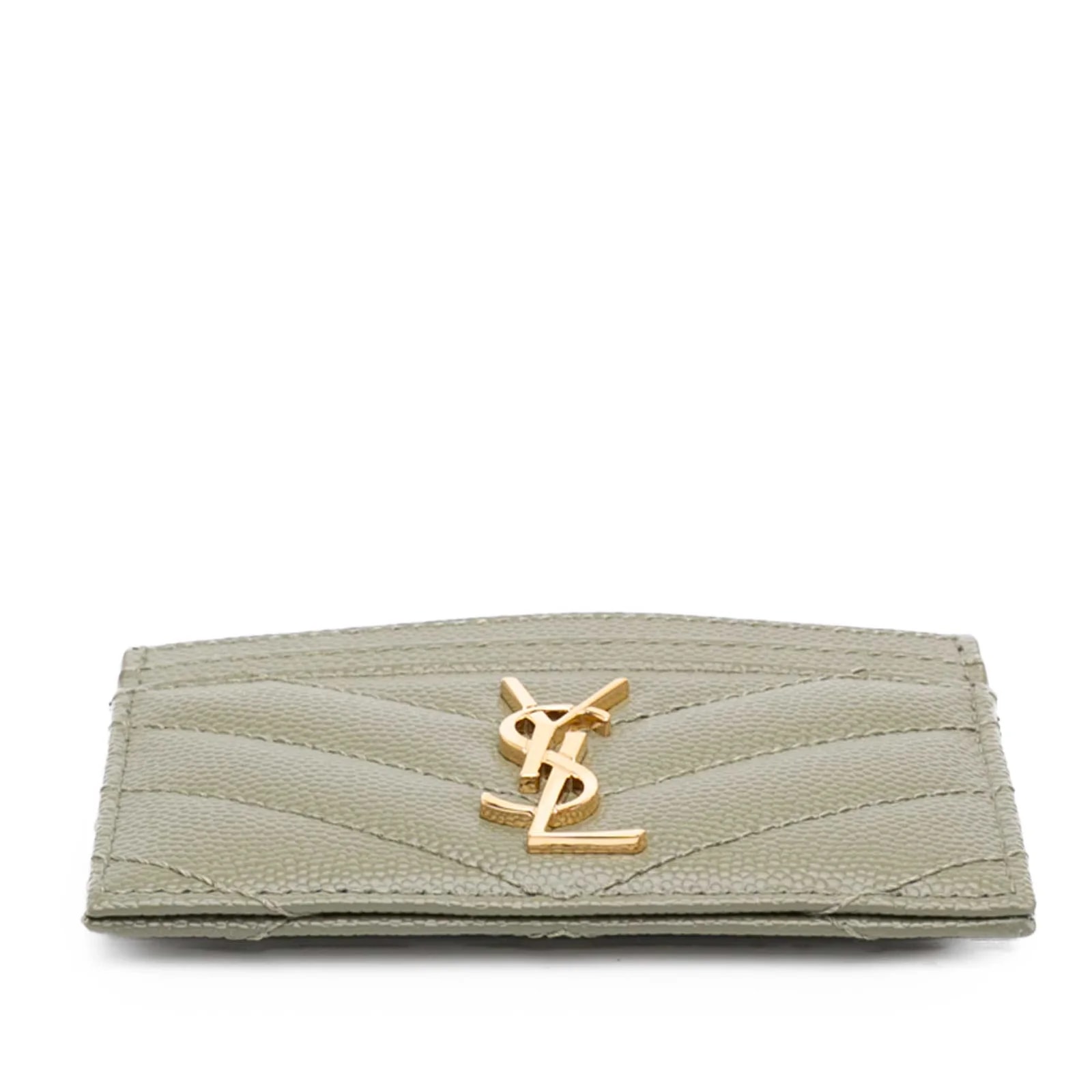 Chevron Grain de Poudre Cassandre Card Holder 3