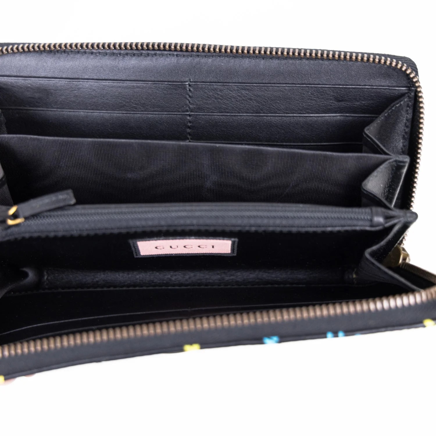 Gucci GG Marmont Ghost Zip Around Wallet 2