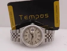 Rolex — Rolex Datejust 36 Jubilee 16220 Year 1999 NO Holes Automatic Steel — Watch — resale