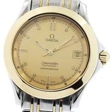 Omega — Omega Seamaster 120 2301.10 Date Gold Dial Automatic Watch_965387 — Watch — resale